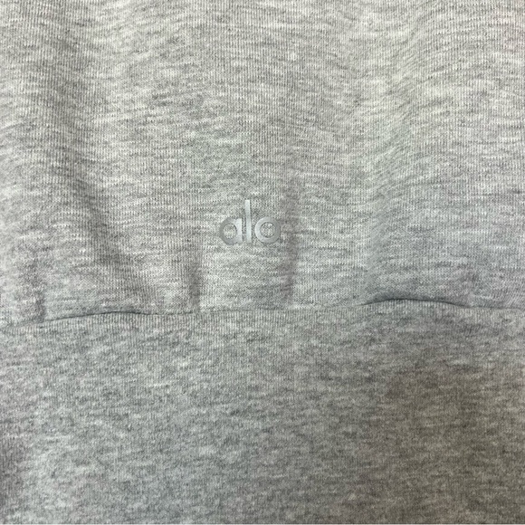 Alo Yoga Vixen Fleece Quarter Zip Sweatshirt Size Large - Picture 5 of 5